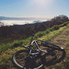 Riding above the fog, the hills take on an entirely different character.