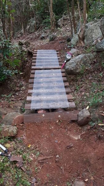 This bridge on Carreta is well built and helps you keep your flow.