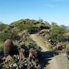 The Sidewinder Trail overlooks the valley to the southwest, offering amazing views.