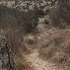 Navigate through the boulders of Quartz Rock Canyon.