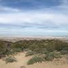 Enjoy this pleasant view of South Mountain Park and the Phoenix Metro from the top of Mormon Trail.