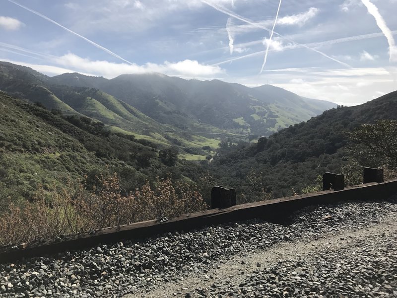 Enjoy this view from Poly Canyon Road.