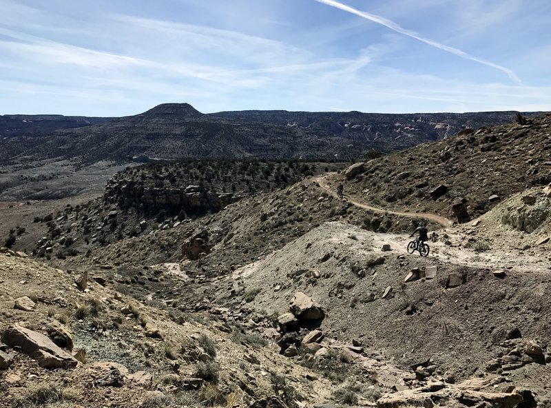 Soak up this view when you're below the cliffs on Lion's Loop.