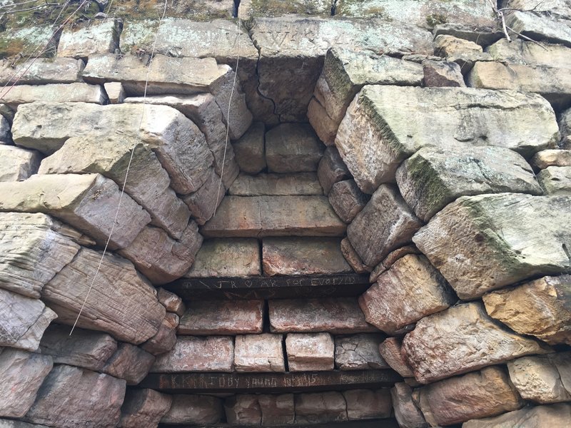 The cottage furnace is a must-see at the end of FR 231.