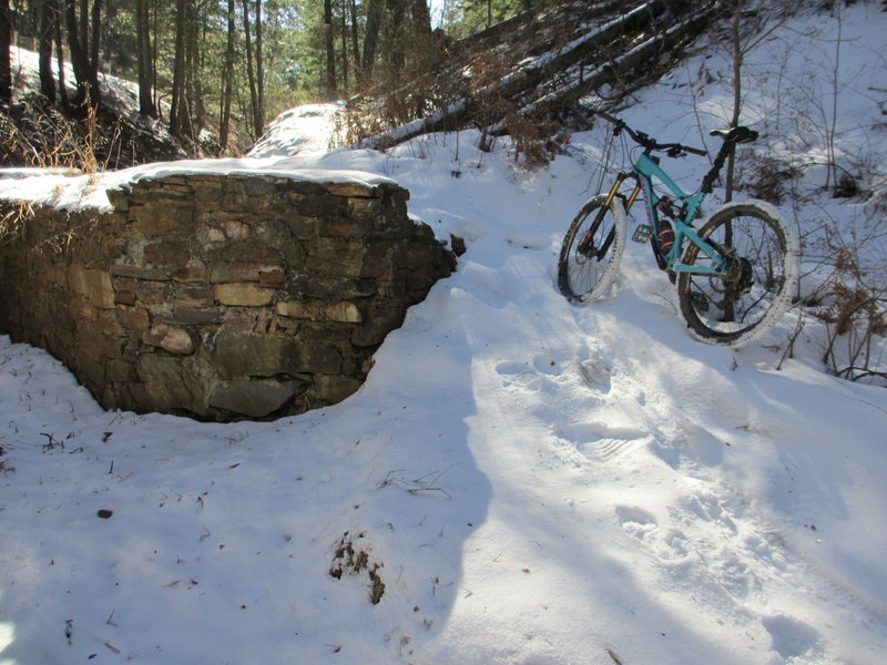 Who says you can't ride in the snow?