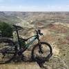 From the viewpoint, enjoy fantastic views looking SW toward the confluence of the Rio Grande and Rio Pueblo.