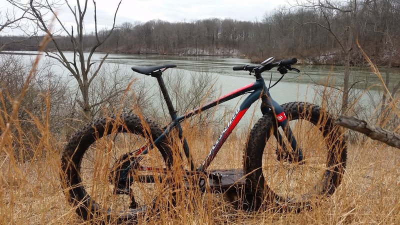 While there was not much snow in the winter of 16/17, fat biking in Westwood Park was still plenty fun.