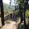 Climbing up to La Bufa Lookout.