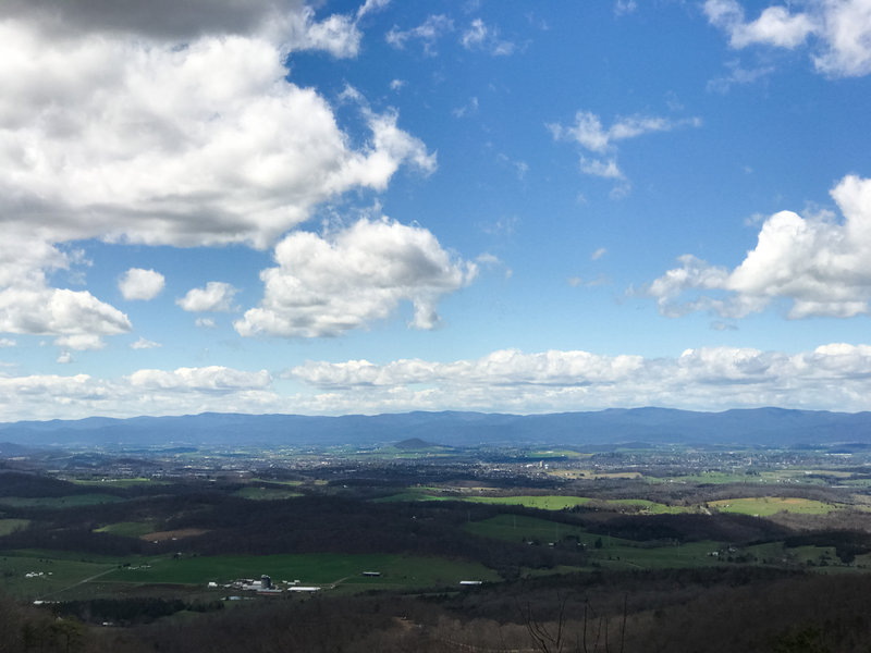 View from Leighton's Overlook.