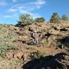 A nice section of rock gardens along the San Fransisco Creek road.