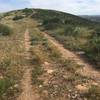 Track along the ridge up to Ramona Peak