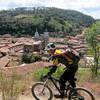 The view over Navidad is superb from the La Tatema trail.