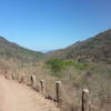 An early view out over the hills and ridges.