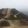 Fire road on the right, westridge singletrack on the left