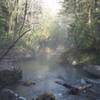 Dog Slaughter Creek, just below the falls.