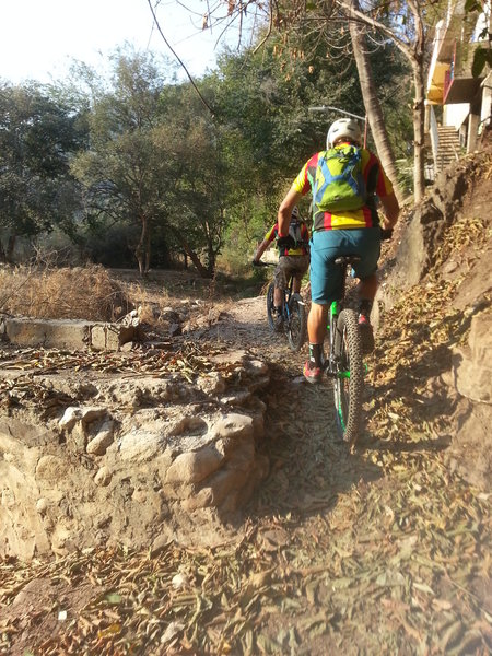 Good times on the Rio Cuale El Paso trail!