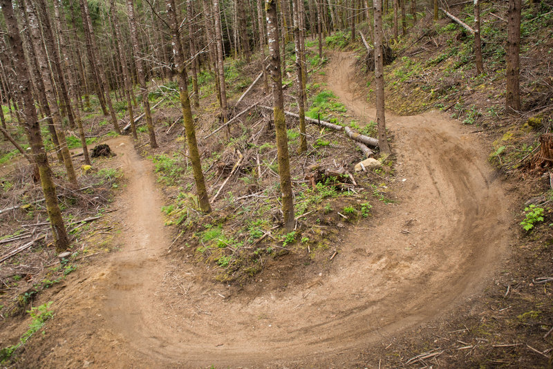 Sweeping berms, jumps, and lots of flow make Derailed a fun rip.