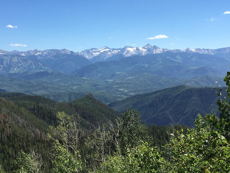 The views of the Elk Range make Arbaney Kittle one of the most epic rides in Colorado!