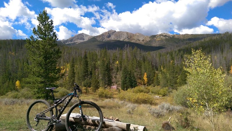 Peaks Trail, somewhere between Breck and Frisco.