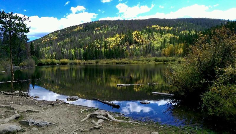 Rainbow Lake, Peaks Trail, just south of Frisco.