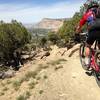 Rick Steiner on a super cool descent of the Upper Loop.