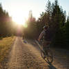 Winding down a great family ride on the Trail of the Hiawatha.