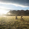 Justin and Katrina getting an evening ride in on the Springbrook Loop in South Boulder.