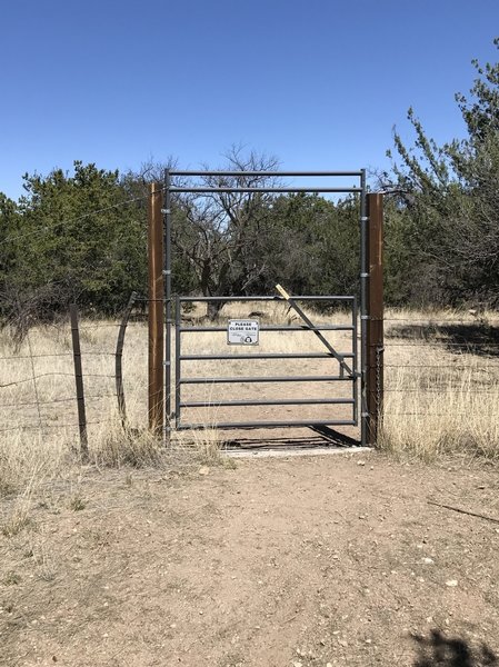 One of many gates to encounter. Just make sure to close them behind you.