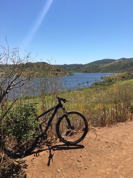 A view across Lake Hodges.