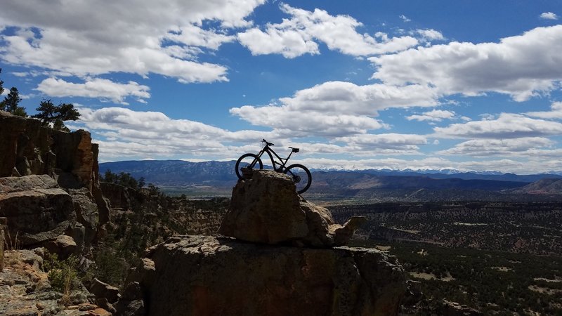 Truly year-round access on the Island in the Sky trail.