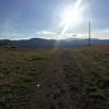 Looking west over Golden on a beautiful spring afternoon