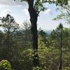 Looking out somewhere from Star Gap headed towards the bottom of Heartbreak Ridge