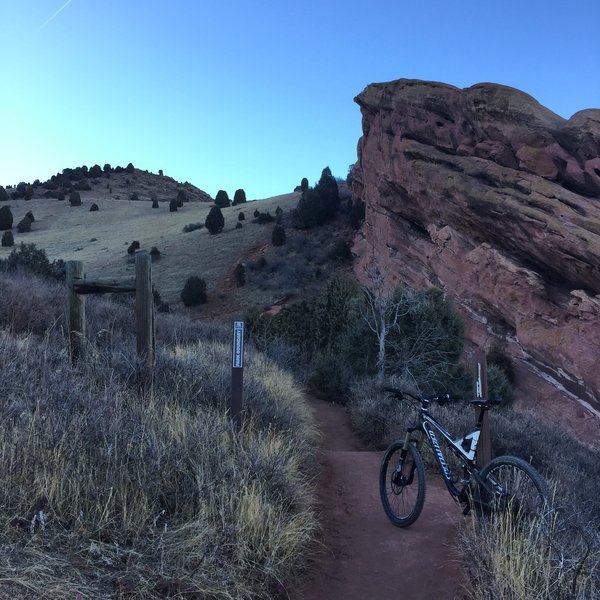 Red Rocks Trail Scenery.