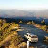 Top of the mountain, Yosemite in the background.