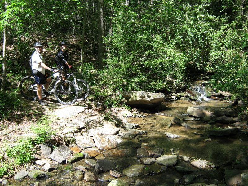 Duck River creek crossing.