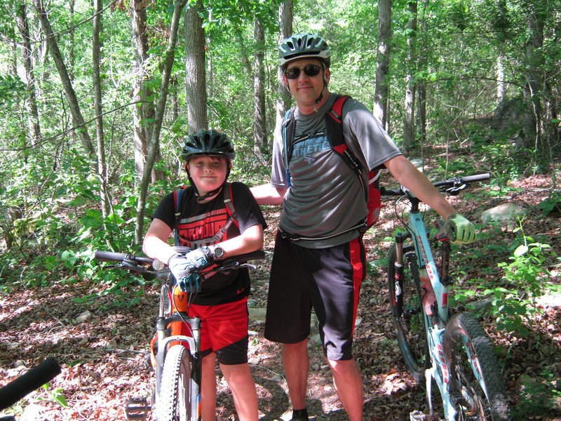 An excellent trail system for young hard-chargers.