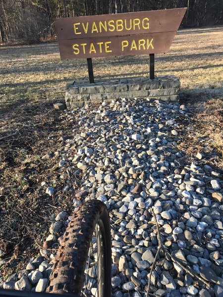 Evansburg State Park.