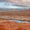 Enjoy expansive views from the beautiful Rim Trail in Page, Arizona.