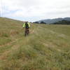 On the North Ridge Bypass,  a multi-use singletrack trail that bypasses a hill.