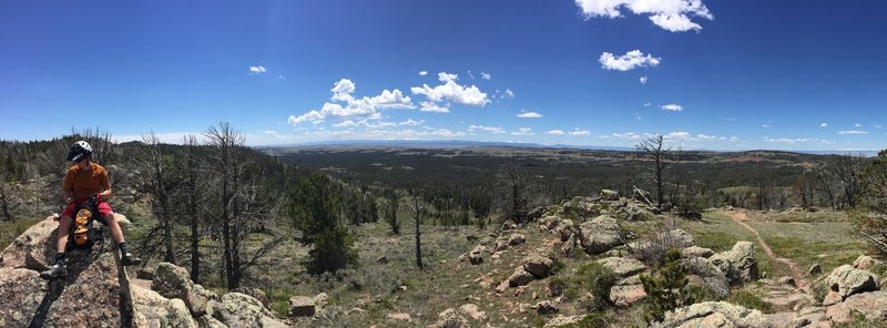 The view from Headquarters Overlook is pretty good!