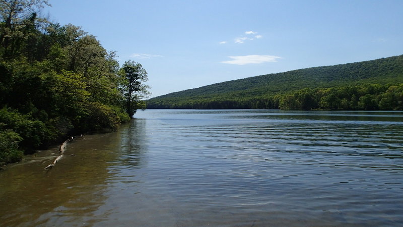 Views of Lake Habeeb from the Lakeside Loop Trail.