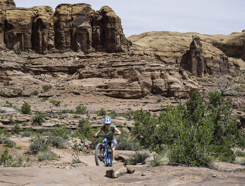 The climb up HyMasa trail is pretty much perfect with lots to keep you occupied.