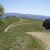 Looking back along the Ridgeline Trail.