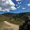 Top of Corrals Trail, heading back into the valley.