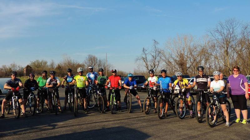 Weekly group rides leave from the Smoke N Davey trailhead every Wednesday evening.