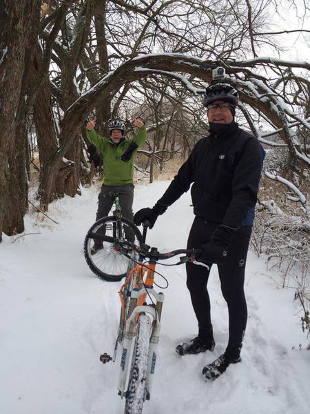 Year round riding on Happy Jack's.