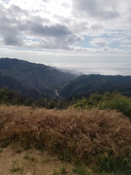 Views from Mesa Peak Motorway/Backbone Trail.