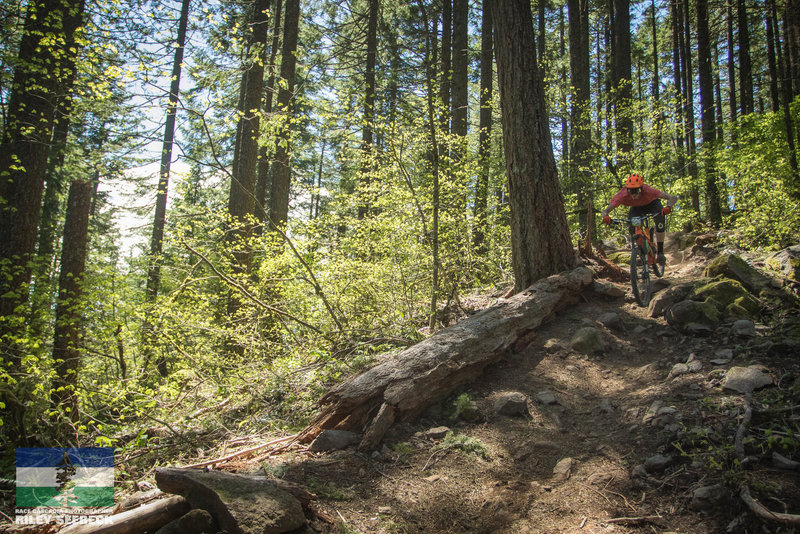 Rock Steeps on Hidden Trail.