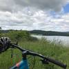 Taking a break on the Henry Hagg Lake trail.