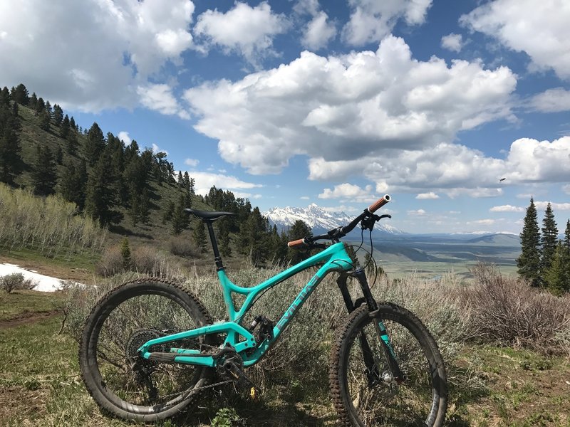 Top of West Game Creek on a beautiful day.